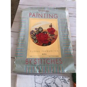 Stitches Painting floral favorites Rosa CF70 size 11” collection creative needle